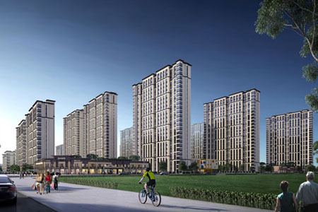 黑龍江省齊齊哈爾市龍江龍御首府右后側(cè)沿街